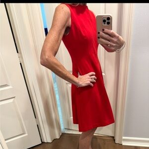 SPANX Vibrant Red Midi Dress